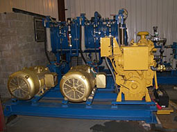 Hydraulic Pump & Tank Unit with NG emergency pump