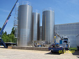 14' 8" x 40' Spiral Silos