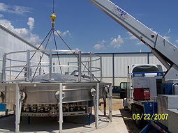 On-site Spiral Silo Construction